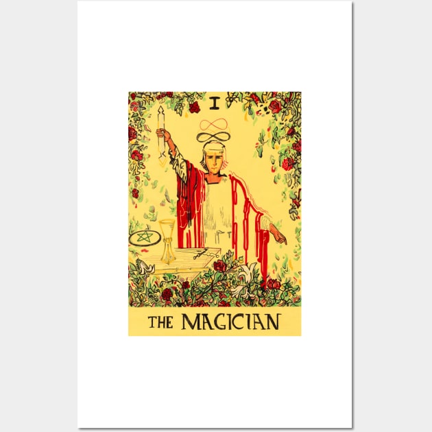 The Magician Wall Art by sadnettles